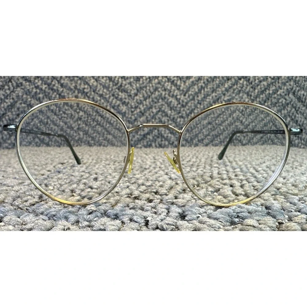 Andy Wolf 4713 Margit K.‎ Eye Glasses Gold Green Frames Only - Picture 3 of 12